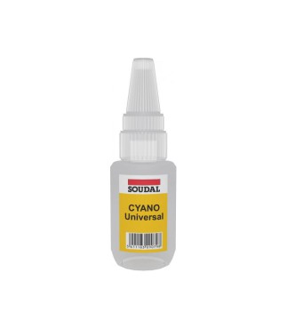 Adhesivo Cyano Universal Soudal 50 gr 5,45€ (Iva Incluido)