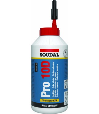 Cola Blanca Soudal PRO 10 (Especial interior D2)