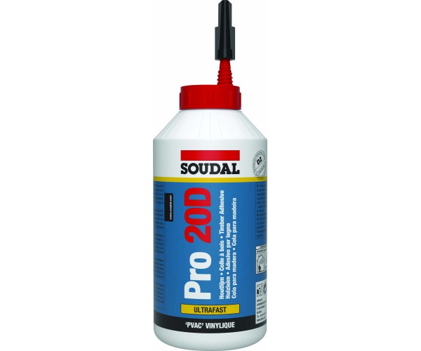 Cola blanca Soudal PRO20D (Especial Interior rápida D2)