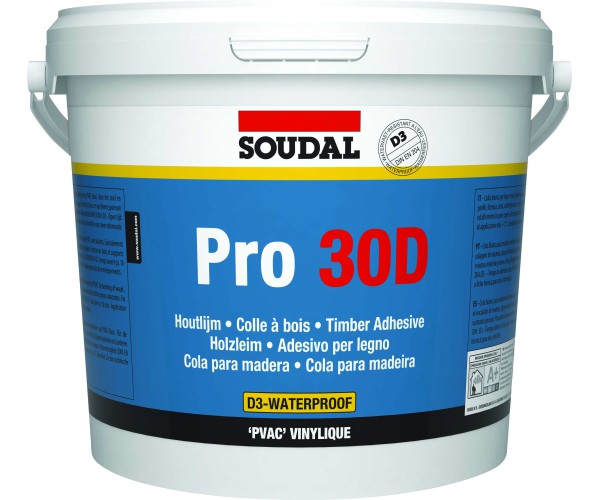 Cola Blanca Soudal PRO30D(Especial Exterior D3)