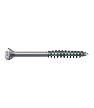 Tornillo ABC especial para tarima, medida 3,5x45, caja de 500